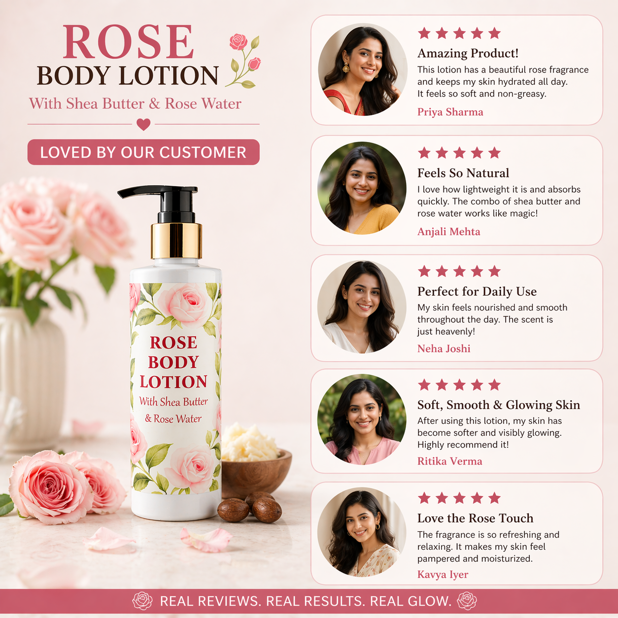 Rose Body Lotion