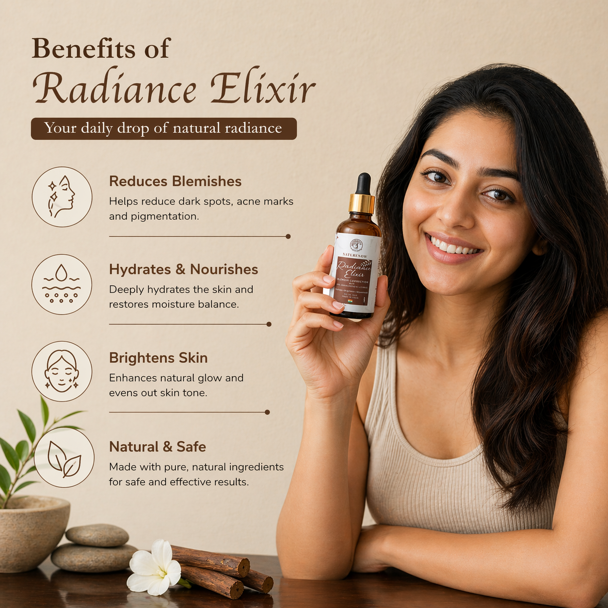 Radiance Elixir  Blemish Correction Face Serum