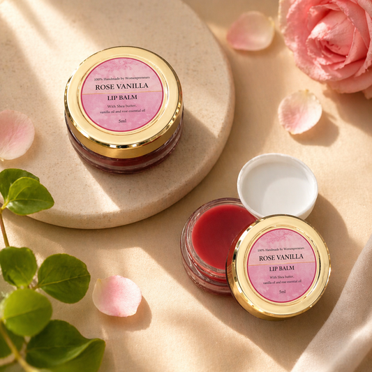 Rose Vanilla Lip Balm