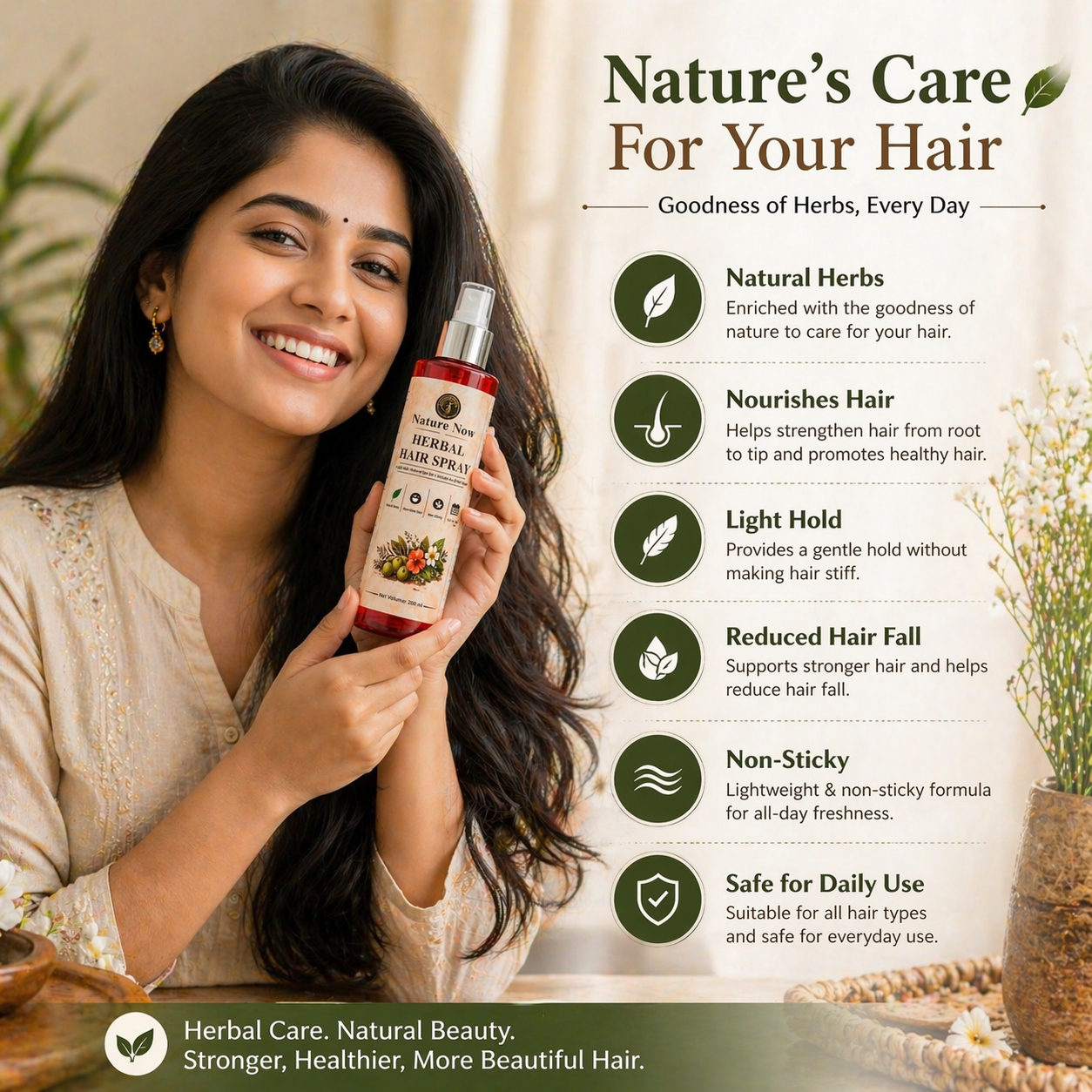 Nature Now Herbal Hair Spray