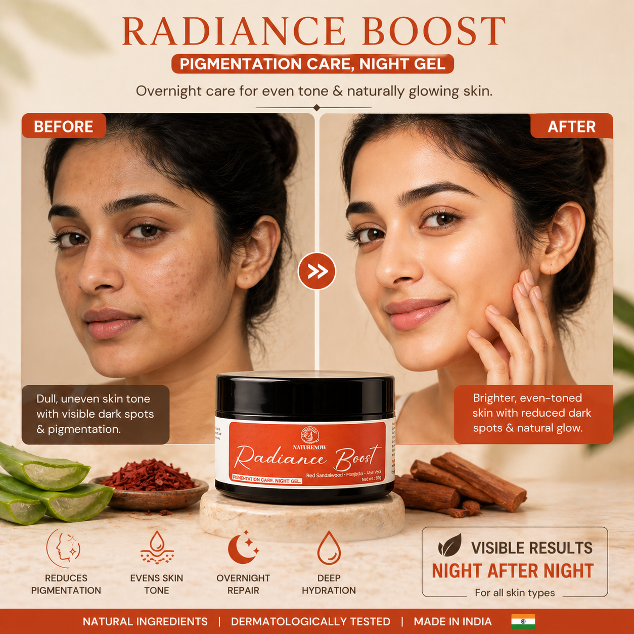 Radiance Boost Pigmentation Care Night Gel