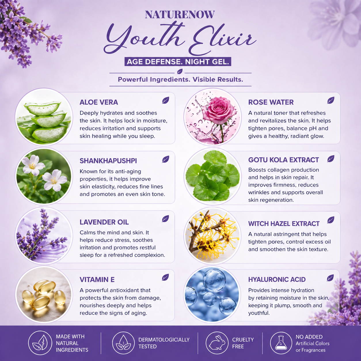 Youth Elixir Age Defense Night Gel