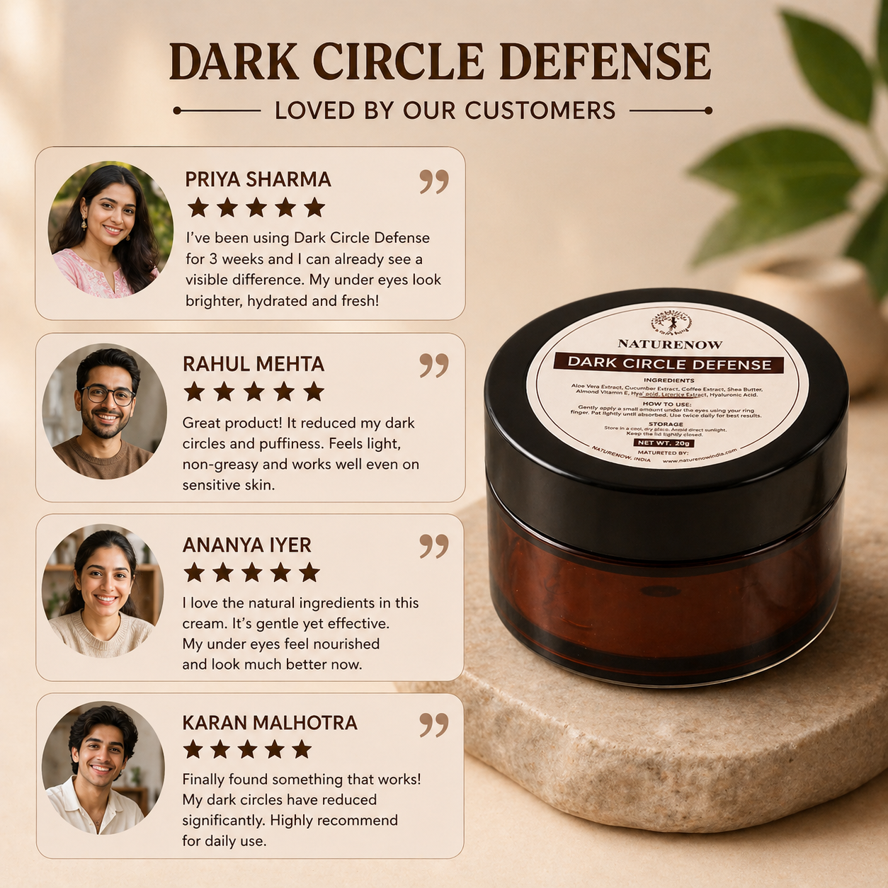 Dark Circle Defense Cream (20g)