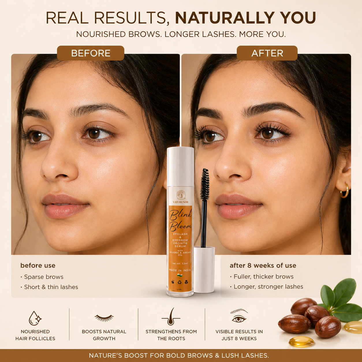Blink Bloom Eyelash & Eyebrow Growth Serum