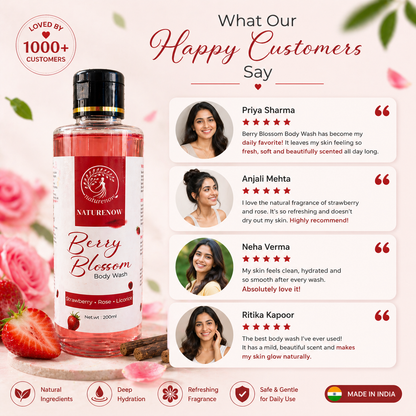 Berry Blossom Body Wash (200ml)