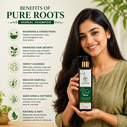 Pure Roots Herbal Shampoo