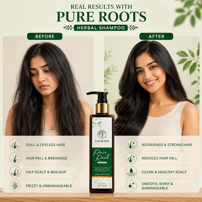 Pure Roots Herbal Shampoo