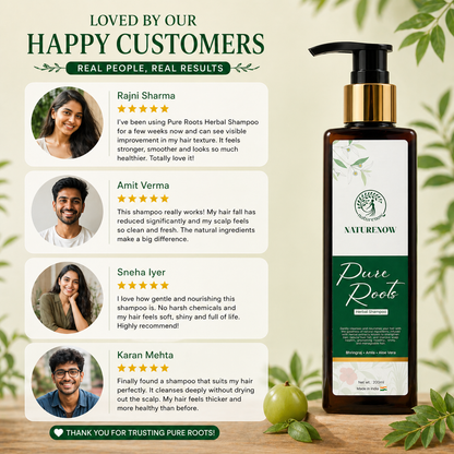 Pure Roots Herbal Shampoo