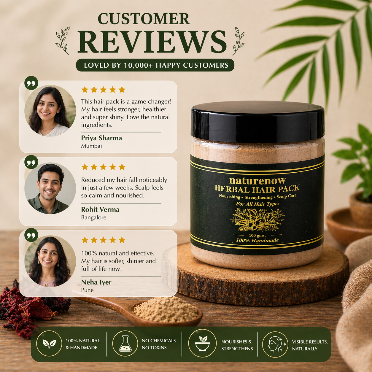 Herbal Hair Pack