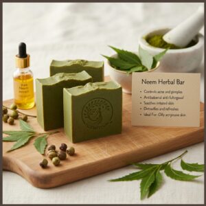 Home neem soap