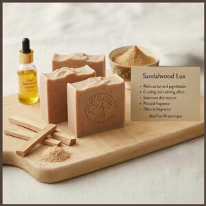 Home red sandalwood soap