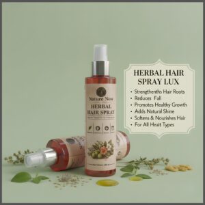 Home herbal hair spray